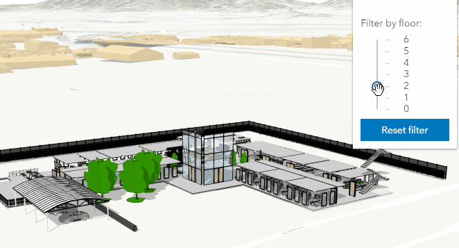BuildingSceneLayer filter